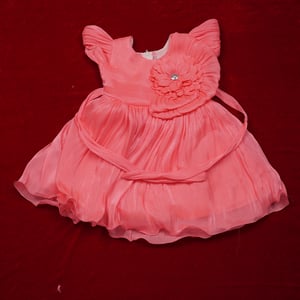 Baby Party Dress (1 - 2.5 Years) - TMEC-01 Pink