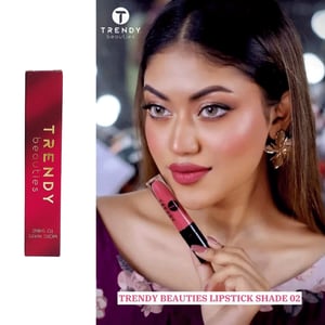 Trendy Beauties Waterproof Liquid Matte Lipstick - 02
