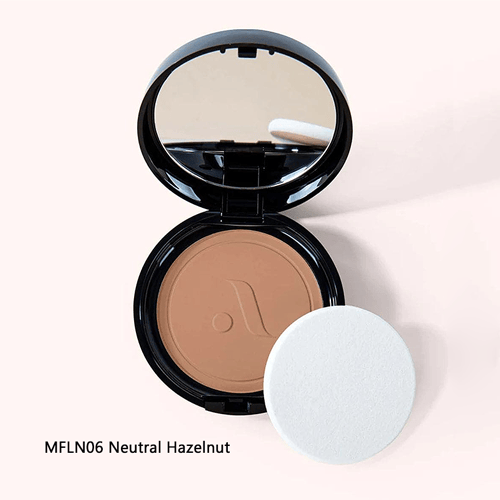 Absolute Locked-In Silky Matte Finish Medium Coverage Smoothing Powder Foundation - MFLN06 Neutral Hazelnut