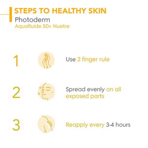 Bioderma Photoderm Aquafluide SPF 50+ For Sensitive Skin 40ml - Invisible•