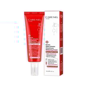 CARE:NEL Derma Alpha Arbutin Glutathione Whitening Day & Night Cream 45ml•