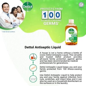 Dettol Germ Defence Antiseptic Disinfectant 50ml