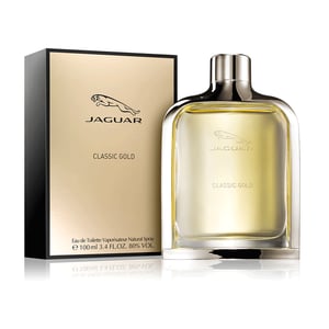 JAGUAR Classic Gold Eau De Toilette Vaporisateur Natural Spray 100ml•