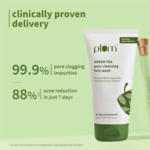 Plum Green Tea Pore Cleansing Face Wash 100ml  •
