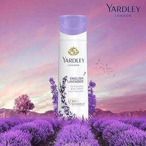Yardley London English Lavender Body Spray For Women 150ml  •