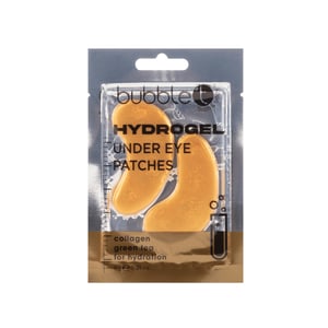 Bubble T Hydrogel Under Eye Patches With Collagen And Green Tea 2pcs