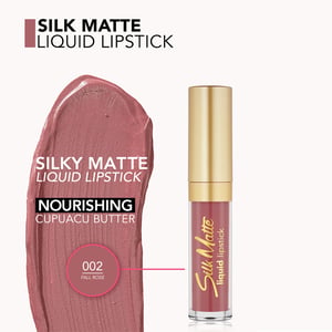 Flormar Silk Matte Liquid Lipstick 4.5ml - 002 Fall Rose