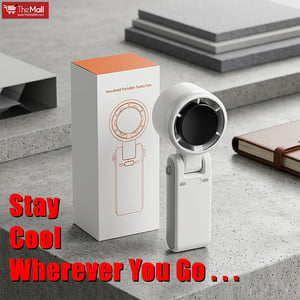 Handheld Portable Turbo Fan - White