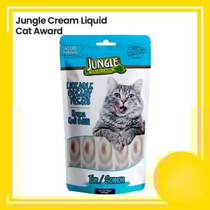 Jungle Lickable Creamy Treats 5pcs Pack - Tuna / Salmon