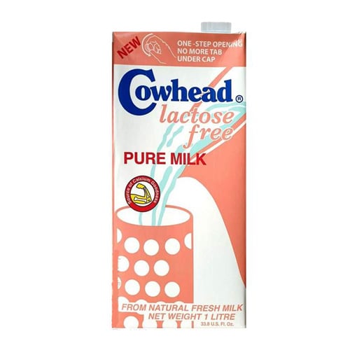 Cowhead Lactose Free Pure Liquid Milk 1litre•