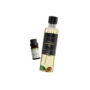 Skin Cafe 100% Natural Essential Oil 10ml - Tea Tree With Hawaa Hair Fall Avenger Oil 100ml Combo