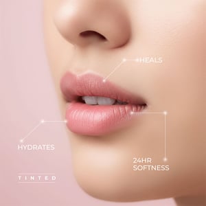 Lilac Tinted SPF 15 Lip Balm 4.5g - Strawberry Bliss