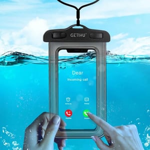 Waterproof Mobile Cover For Underwater - Black