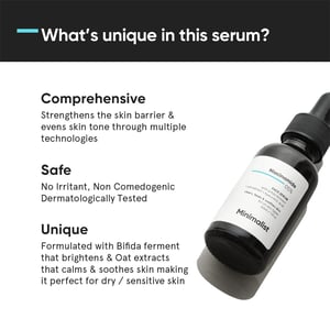The Minimalist Niacinamide 05% Face Serum 30ml •