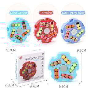 Fingertip Gyro Rubik's Cube - Mint Green