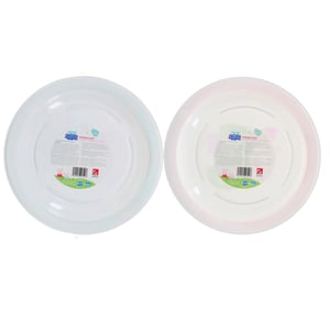 Peppa Pig Grow With Peppa Feeding Plate - Sky Blue 6m+