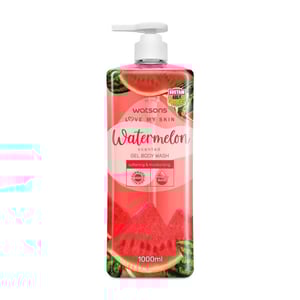 Watsons Love My Skin Watermelon Scented Gel Body Wash 1000ml