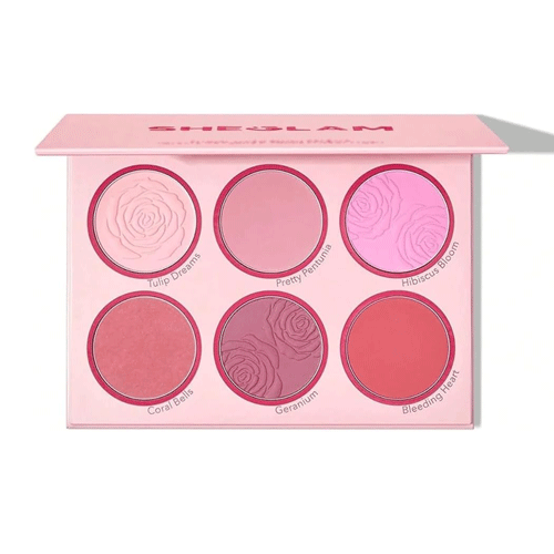 Sheglam Floral Flush Blush Palette - Blushing Bouquet