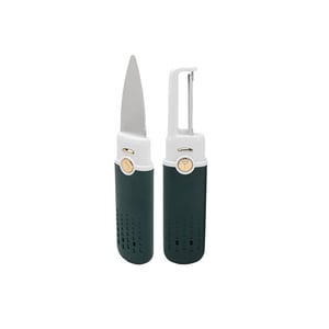 Multi-Purpose Fruit Peeler & Cutting Knife - Green