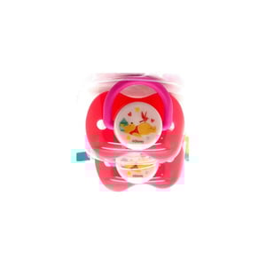 Disney Winnie The Pooh 3m+ Baby Soothers 2pcs - Pink