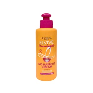 L'Oreal Paris Elvive Dream Lengths No Haircut Cream Leave-In Conditioner For Long & Damaged Hair 200ml •