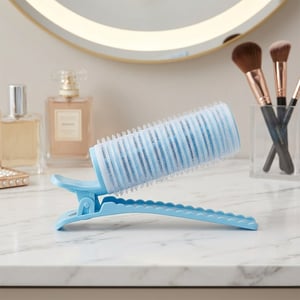 Hair Curler Roller Clip - Sky Blue