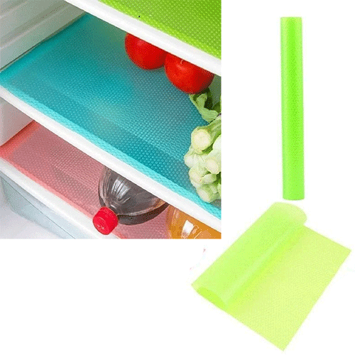 Washable Refrigerator Tray Mat - Green