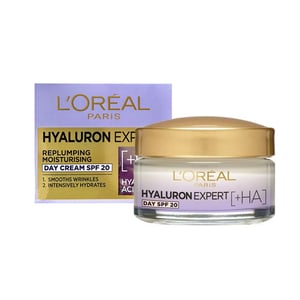 L'Oreal Paris Hyaluron Expert Replumping Moisturising Day Cream 50ml•