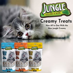 Jungle Lickable Creamy Treats 5pcs Pack - Chicken