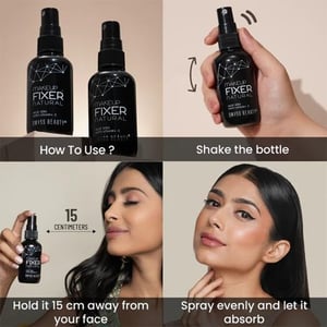 Swiss Beauty Makeup Fixer Natural Aloe Vera With Vitamin E 70ml