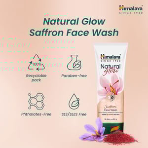 Himalaya Natural Glow Face Cream 50g - Saffron