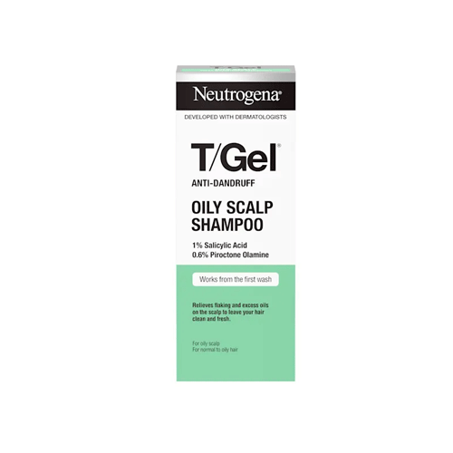 Neutrogena T-Gel  Anti Dandruff Oily Scalp Shampoo 250ml •
