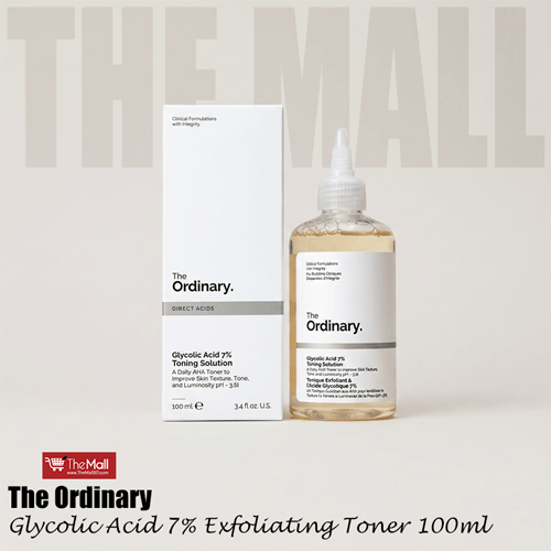 The Ordinary Glycolic Acid 7% Exfoliating Toner 100ml •