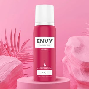 Envy Fragrance Deodorant Spray For Women 120ml - Pout •