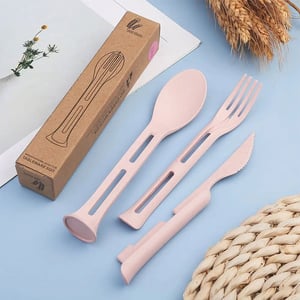 Mai Xiang Tableware Suit - Baby Pink