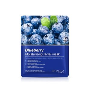 Bioaqua Blueberry Moisturizing Facial Sheet Mask 25g