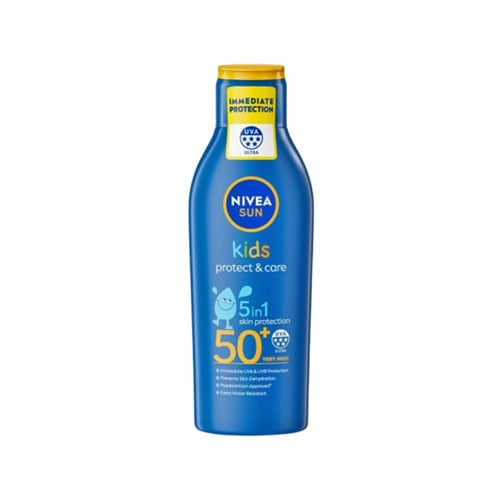 Nivea Sun Kids Protect & Care 5in1 Skin Protection 200ml - SPF50+ •
