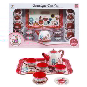Boutique 15pcs Tea Set (3+ Age) - Red