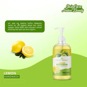 Nature Beauty Lemon Hand Wash 370ml