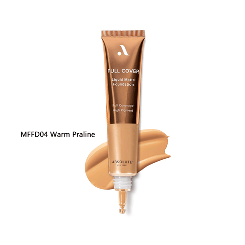 Absolute Full Cover Liquid Matte Foundation 30ml - MFFD04 Warm Praline