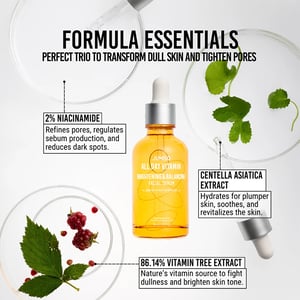 JUMISO All Day Vitamin Brightening & Balancing Facial Serum 30ml •