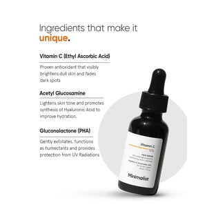 The Minimalist Vitamin C 10% Face Serum 30ml•