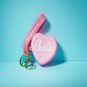 Baby Love Shape Silicon Bag - Pink