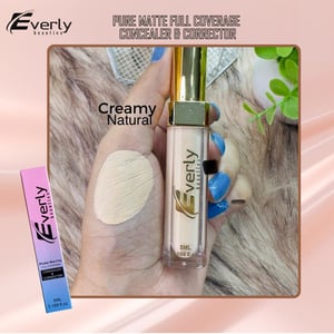 Everly Beauties Pure Matte Concealer & Corrector - Creamy Natural