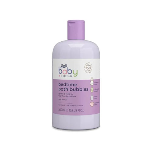 Boots Baby Bedtime Bath Bubbles 500ml•