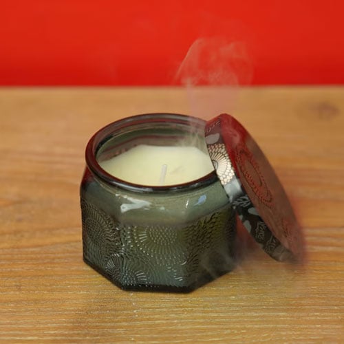 Scented Candles Jar - Green