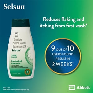 Selsun Selenium Sulfide Topical Suspension USP Shampoo 120ml •