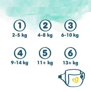 Pampers Harmonie New Baby Diaper Size 2 (4-8 kg) - 29pcs