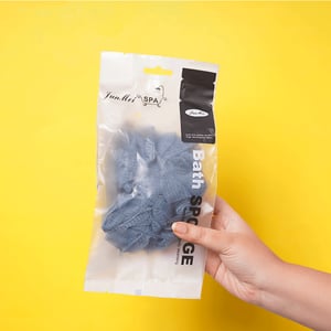 JunMei Spa Bath Sponge - Pastel Navy