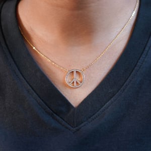 Fashionable Titanium Steel Colorfast Necklace - H